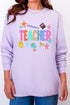 Classroom Charm Comfort Colors Heavyweight Long Sleeve T-Shirt
