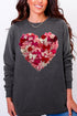 Wrapped With Love Comfort Colors Heavyweight Long Sleeve T-Shirt