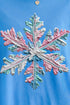 The Painted Snowflake Comfort Colors Heavyweight Long Sleeve T-Shirt