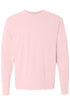 Groovy Merry Christmas Front & Back Design Comfort Colors Heavyweight Long T-Shirt