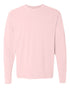 Merry Christmas Doodle Coquette Comfort Colors Heavyweight Long Sleeve T-Shirt