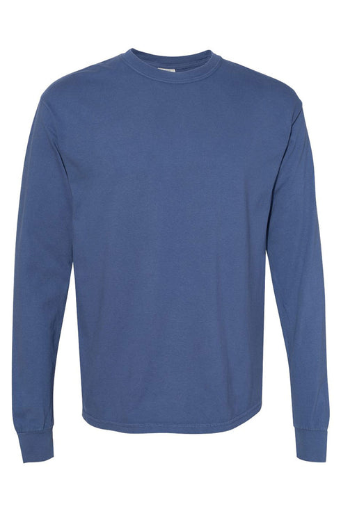 Chinoiserie Stocking Comfort Colors Heavyweight Long Sleeve T-Shirt