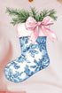 Chinoiserie Stocking Comfort Colors Heavyweight Long Sleeve T-Shirt