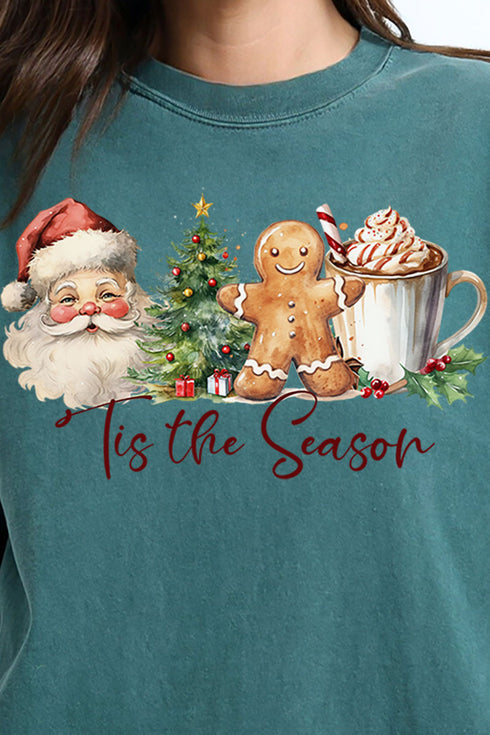 Christmas Traditions Comfort Colors Heavyweight Long Sleeve T-Shirt
