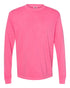 Groovy Merry Christmas Front & Back Design Comfort Colors Heavyweight Long T-Shirt