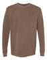 Merry Christmas Doodle Coquette Comfort Colors Heavyweight Long Sleeve T-Shirt