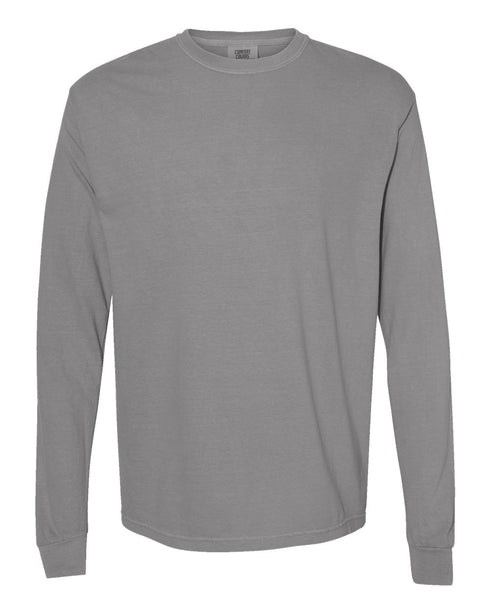 Merry Christmas Doodle Coquette Comfort Colors Heavyweight Long Sleeve T-Shirt