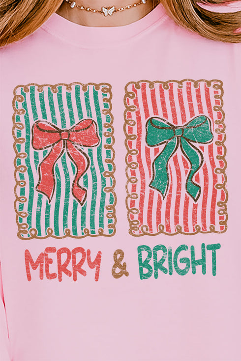 Merry & Bright Stamps Comfort Colors Heavyweight Long Sleeve T-Shirt