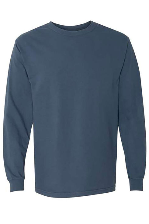 Chinoiserie Stocking Comfort Colors Heavyweight Long Sleeve T-Shirt