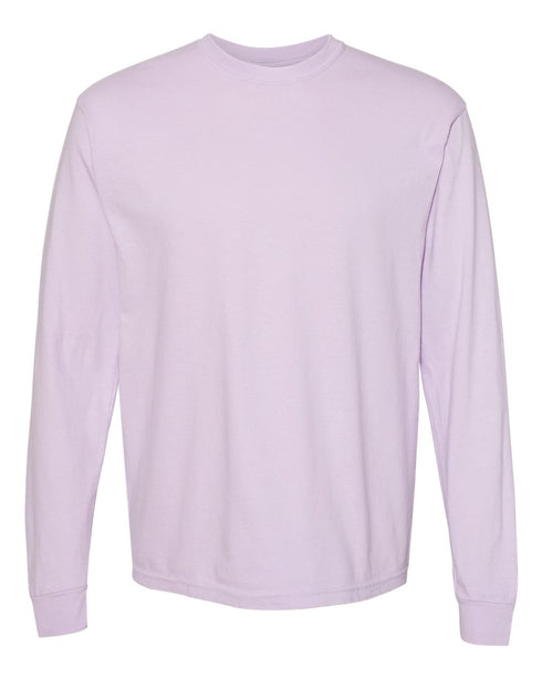 Tis The Season Spooky Front & Back Design Comfort Colors Heavyweight Long Sleeve T-Shirt