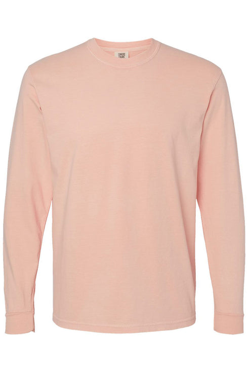 All Booked For Christmas Comfort Colors Heavyweight Long Sleeve T-Shirt
