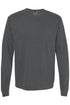 Groovy Merry Christmas Front & Back Design Comfort Colors Heavyweight Long T-Shirt