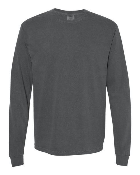 Merry Christmas Doodle Coquette Comfort Colors Heavyweight Long Sleeve T-Shirt