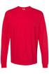 Cozy Heart Cub Faux Yarn Comfort Colors Heavyweight Long Sleeve T-Shirt
