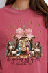 Coquette The Greatest Gift Of All Comfort Colors Heavyweight Long Sleeve T-Shirt