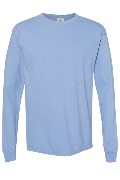 Chinoiserie Stocking Comfort Colors Heavyweight Long Sleeve T-Shirt