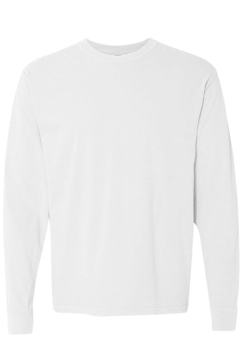 Merry & Bright Coquette Tree Comfort Colors Heavyweight Long T-Shirt