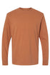 Fall Vibes Floral Coquette Comfort Colors Heavyweight Long Sleeve T-Shirt
