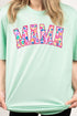 Cheetah Vibes Mama Combed Cotton T-Shirt