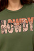 Cowboy Sunset Howdy Combed Cotton T-Shirt