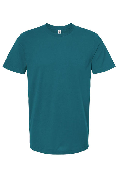 Easter Faux Tinsel Transfer Combed Cotton T-Shirt