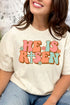 Groovy He Is Risen Combed Cotton T-Shirt