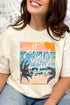 Salt Water And Sunshine Combed Cotton T-Shirt
