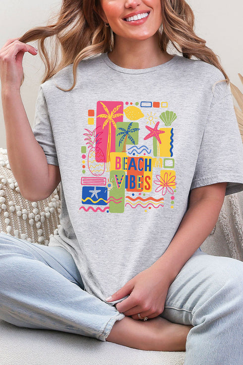 Coastal Daydreams Beach Vibes Softstyle Adult T-Shirt