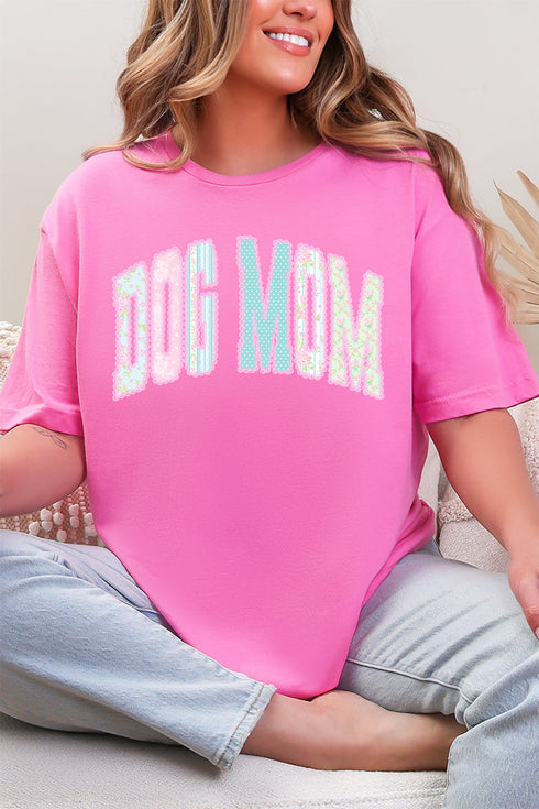 Rose Cottage Dog Mom Softstyle Adult T-Shirt