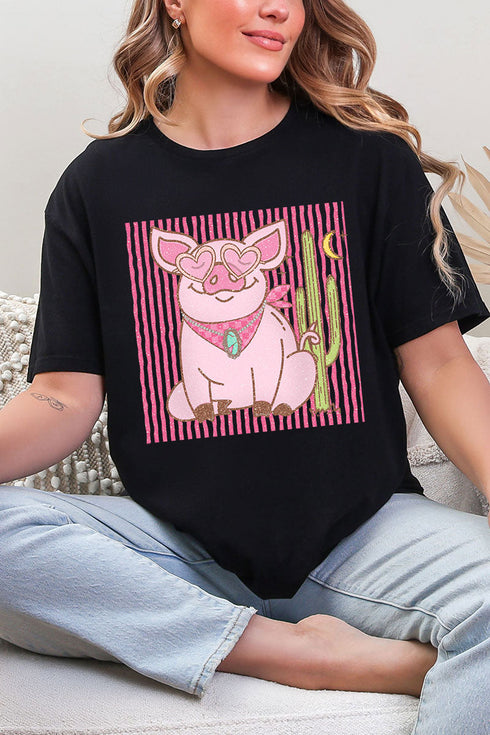 Desert Diva Piggy Softstyle Adult T-Shirt
