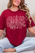 White Grace In Bloom Softstyle Adult T-Shirt
