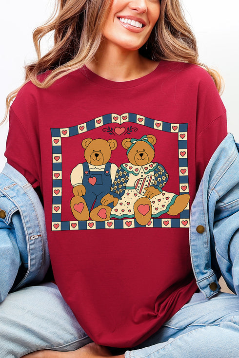 Honey & Hearth Bears Softstyle Adult T-Shirt