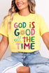 Colorful God Is Good God Softstyle Adult T-Shirt