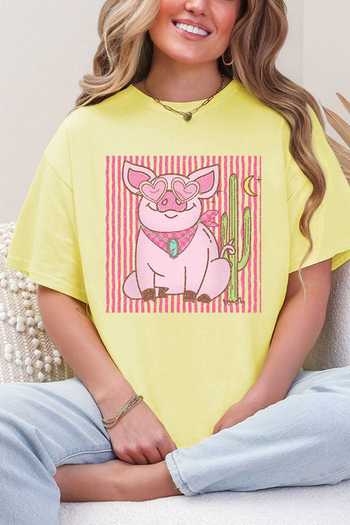 Desert Diva Piggy Softstyle Adult T-Shirt