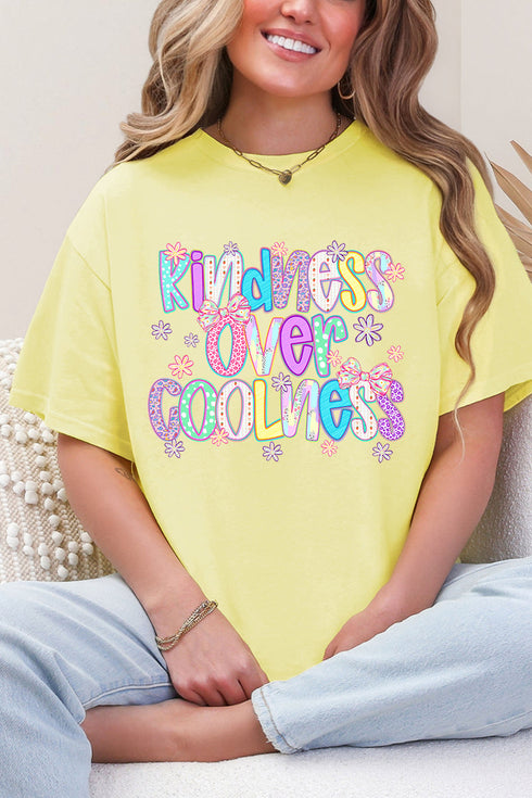 Kindness Over Coolness Softstyle Adult T-Shirt