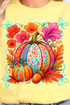 Pumpkins And Petals Softstyle Adult T-Shirt