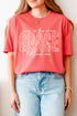 White Grace In Bloom Softstyle Adult T-Shirt