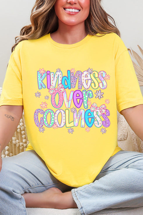Kindness Over Coolness Softstyle Adult T-Shirt