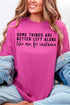 Better Left Alone Softstyle Adult T-Shirt