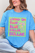 Striped Blue Collar Dollar Yellow And Pink Softstyle Adult T-Shirt