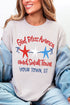 Personalized God Bless America And Small Town Softstyle Adult T-Shirt
