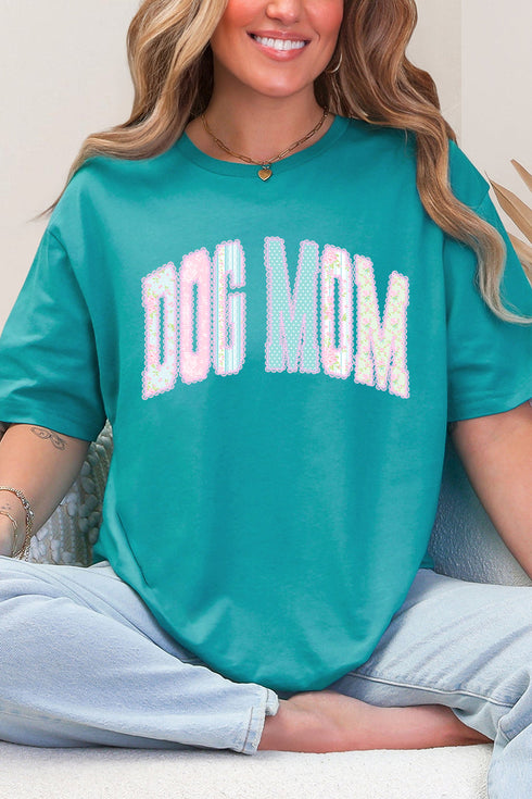 Rose Cottage Dog Mom Softstyle Adult T-Shirt