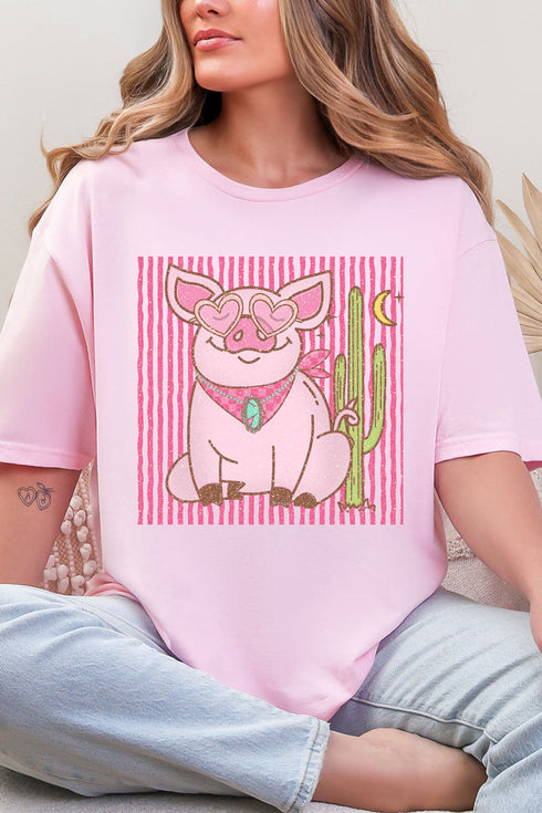 Desert Diva Piggy Softstyle Adult T-Shirt