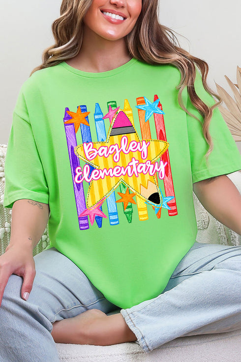 Personalized Color My Classroom T-Shirt -- Available in Adult & Youth Sizes