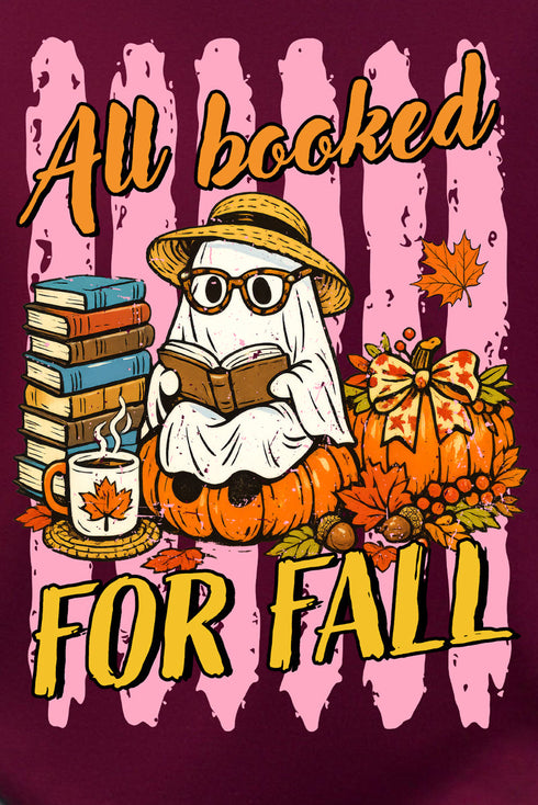 Ghostly All Booked For Fall Softstyle Adult T-Shirt
