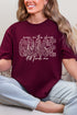 White Grace In Bloom Softstyle Adult T-Shirt