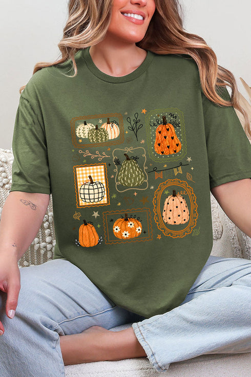 Lovely Gourd Doodles Softstyle Adult T-Shirt