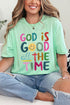 Colorful God Is Good God Softstyle Adult T-Shirt