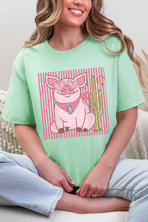 Desert Diva Piggy Softstyle Adult T-Shirt