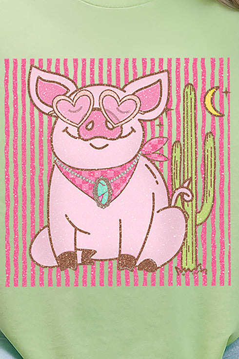 Desert Diva Piggy Softstyle Adult T-Shirt